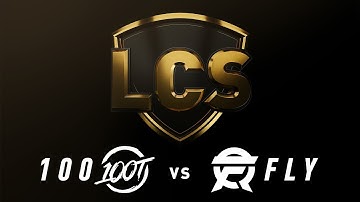 100 vs. FLY - Week 8 Day 1 | LCS Spring Split | 100 Thieves vs. Flyquest (2019)
