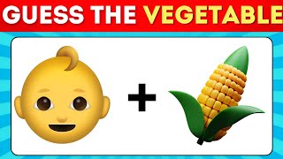 Can You Guess The Vegetable by Emoji? | Emoji Quiz