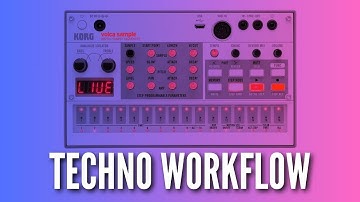 Making TECHNO on VOLCA SAMPLE || Studio Sessions Ep. 3