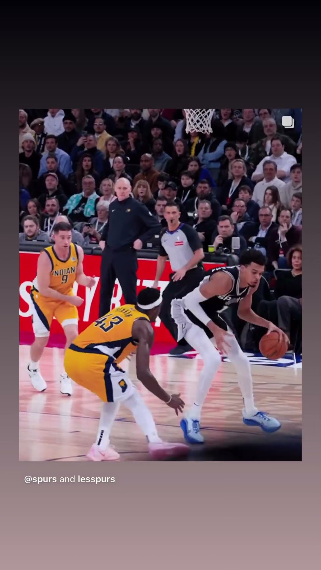 He’s different #hoodnews #victorwembanyama #viralvideo #trending #NBA #spurs #wemby #howto #sports