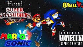 HOOD Super Smash Bros Brawl! Sonic vs Mario!