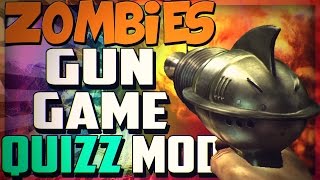 NEW Zombies MODDED GUN GAME *Swamp Island* (Quizz Mod)