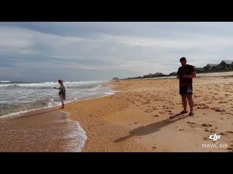 Drohne - Palm Coast, Florida - Letzter Flug am Cinnamon Beach