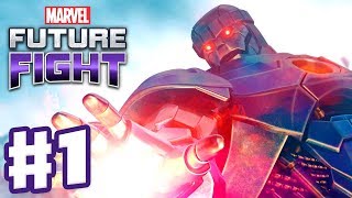 Marvel Future Fight - Gameplay Part 1 - Master Mold Giant Boss Raid! New Update!