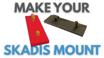 Design your own Skadis pegboard mount in Tinkercad