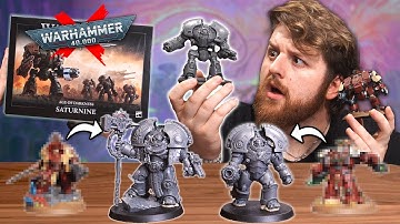 Er zitten VEEL meer 40K units in deze Saturnine Box dan je denkt.