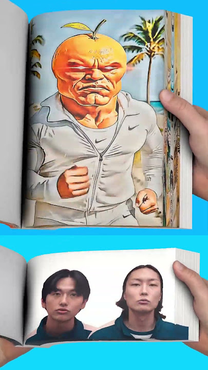 Player 124 and Player 333 Sing Together 'Absolute Sigma Brainrot Giga Chads' | FlipBook Animation