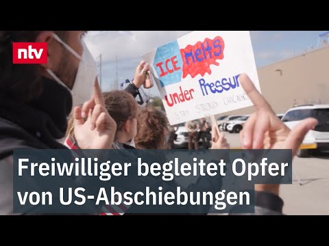 Freiwilliger begleitet Opfer von US-Abschiebungen - Riskiert eigene Sicherheit | Auslandsreport