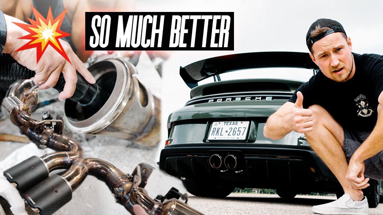 УДАЛЕНИЕ ИХ ЗАСТАВИЛО МОЙ GT3 ЗВУЧАТЬ СУМАСШЕДШИМ !!! - Удаление 992 OPF