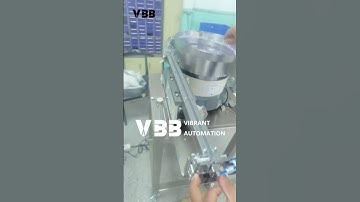 custom vibratory  bowl feeder for medical consumables from VBB