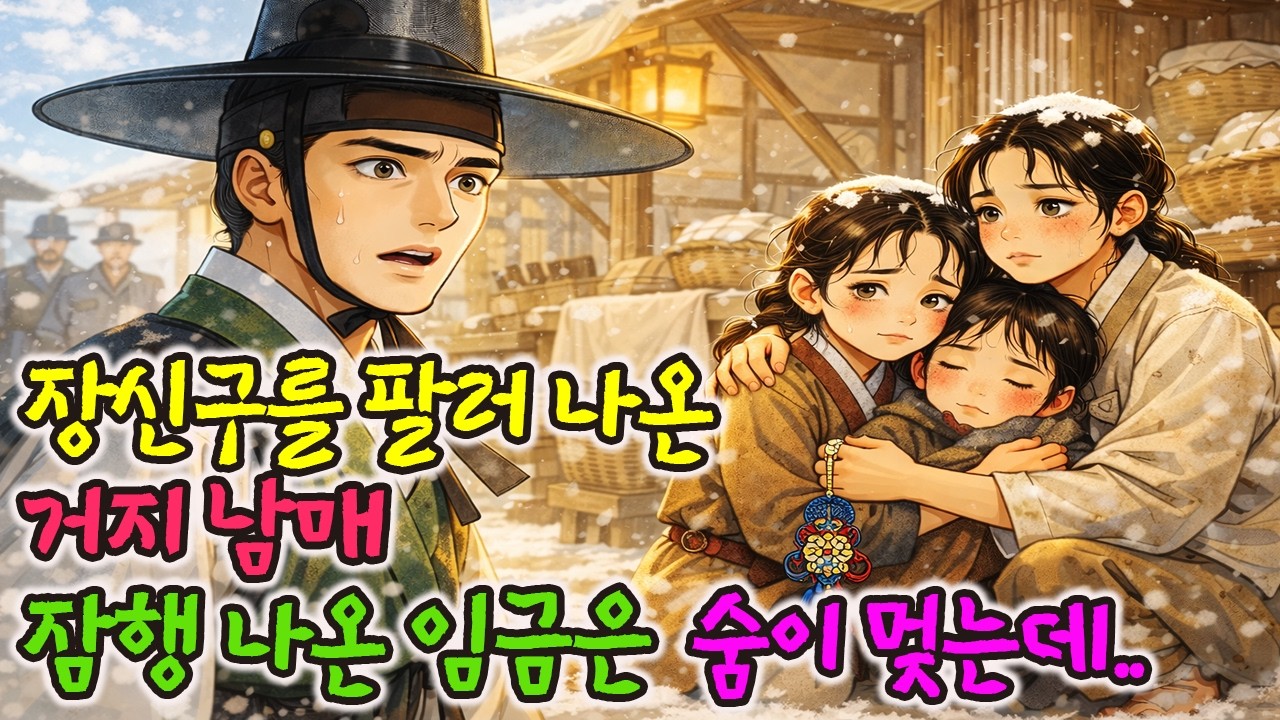 “왕실 장신구를 팔러 나온 거지 남매, 잠행 나온 임금은 숨이 멎는데…” | 야담 민담 전설 설화 옛날이야기 수면동화 사연