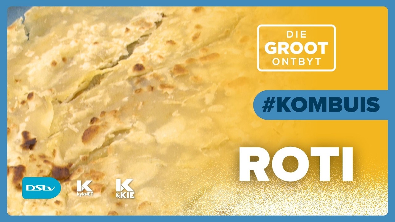 GROOT-Kombuis | David Steyn maak 'Roti' | 10 Maart 2026 - YouTube
