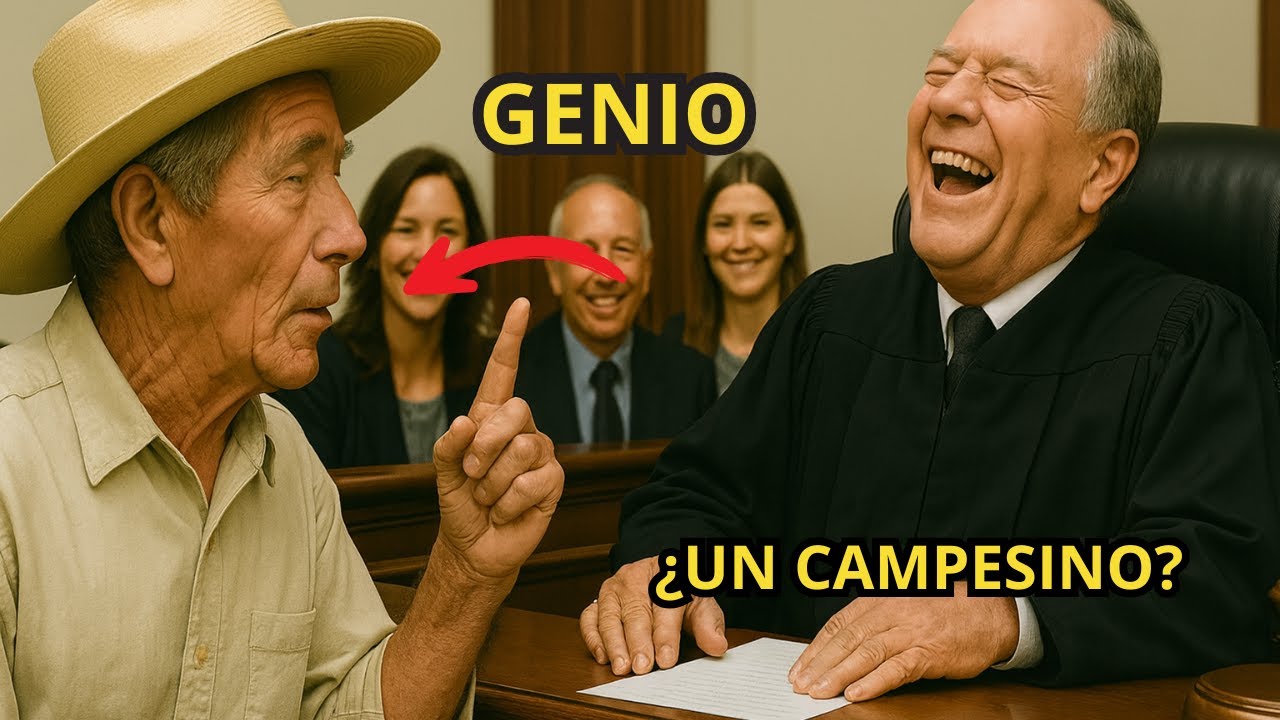 “¡CÁLLATE, CAMPESINO!”, se burló el juez… y terminó humillado al escuchar su defensa.