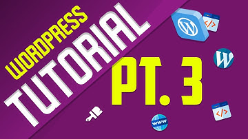 Wordpress Tutorial Pt 3 || Theme & Theme Editor
