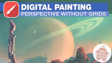 Digital Painting: Perspective Without Grids [Infinite Painter]