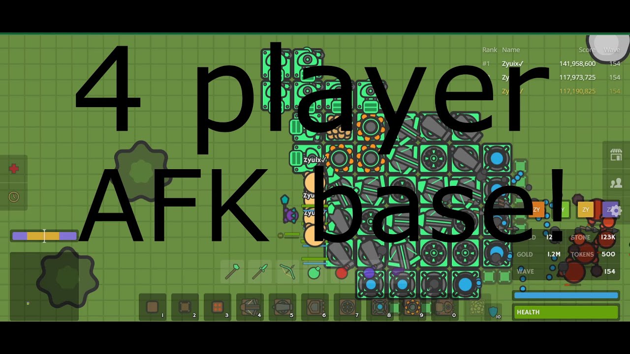 My new 4 player afk base! - YouTube