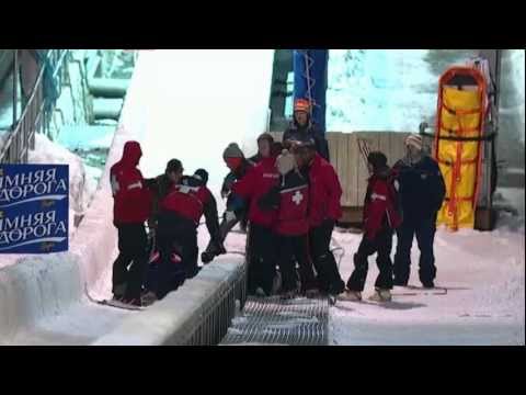 British bobsled crashed