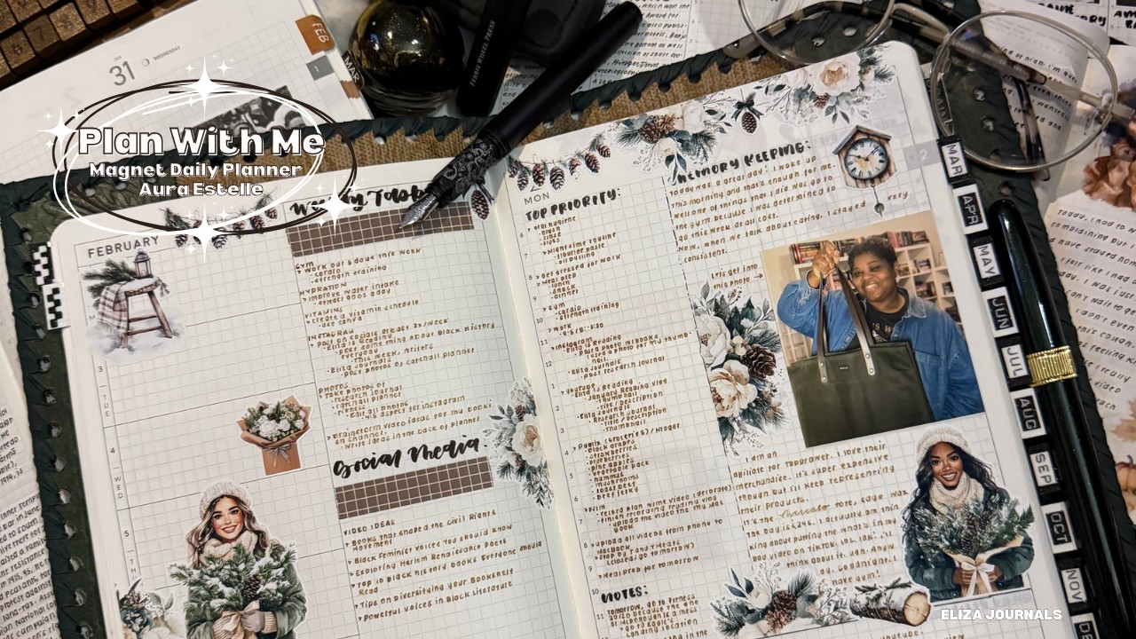 Планирование на 2026 год | Планируйте вместе со мной 1-2 февраля в моем ежедневном планировщике M...