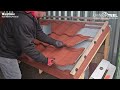 7  Rake Panels Install BARREL VAULT Tile Batten
