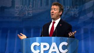 CPAC 2013 - U.S. Senator Rand Paul (R-KY)
