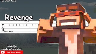 CaptainSparklez - Revenge Guitar Tutorial (Minecraft Parody of Usher's DJ's Got Us Falling In Love)