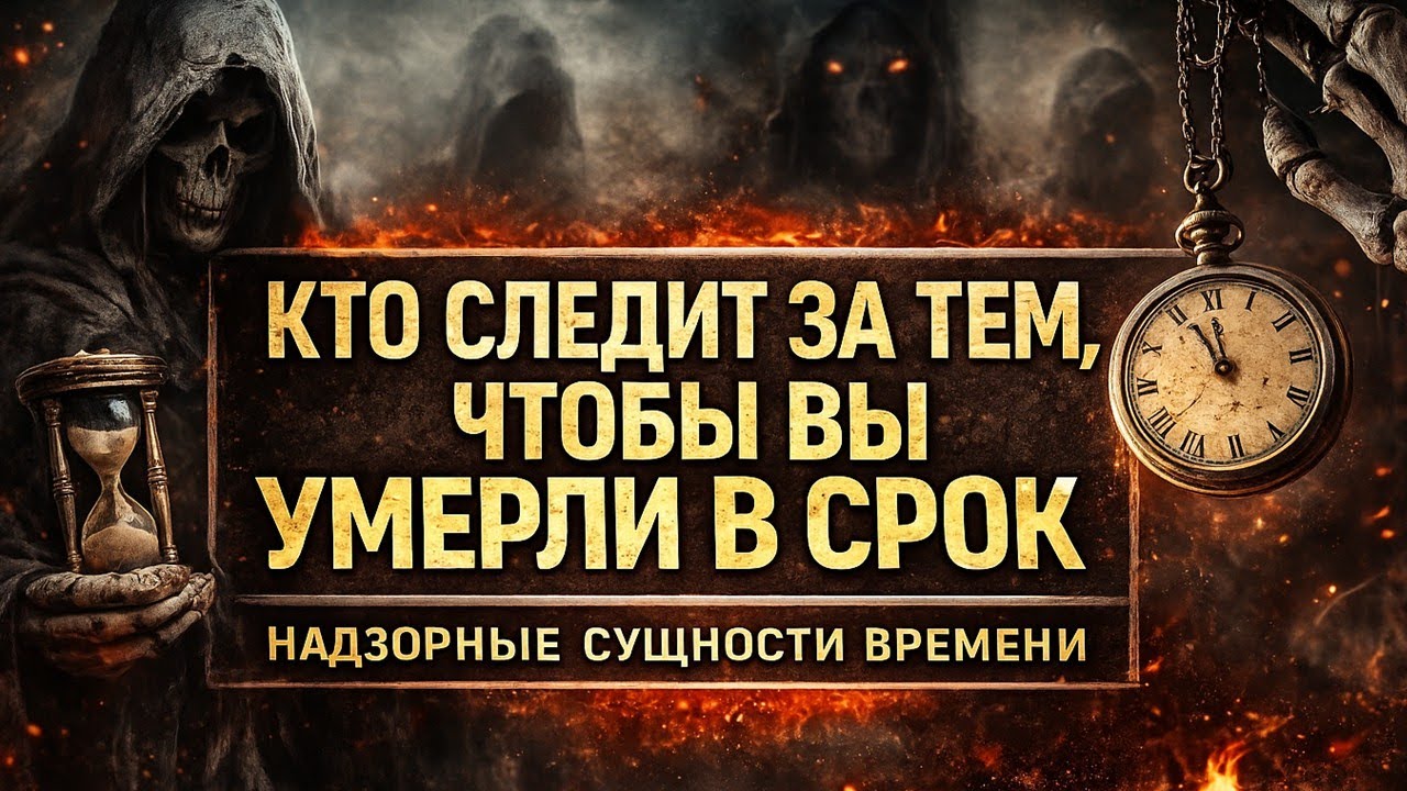 Кто следит за тем, чтобы вы умерли в срок.  Надзорные сущности времени. Жизнь после смерти