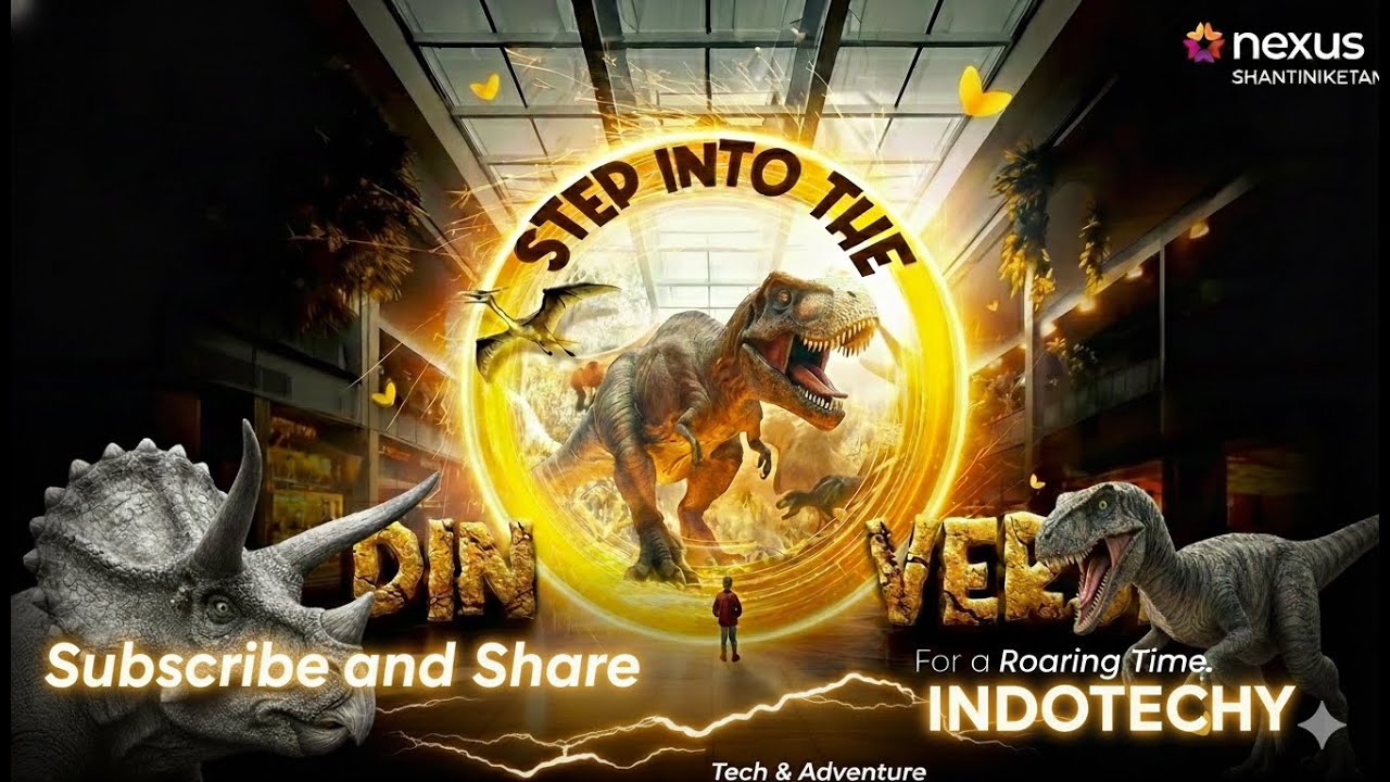 Dinoverse Nexus Shantiniketan Bangalore | Tour & Ticket Price | Dinosaur World for Kids 