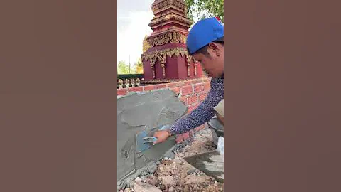 19.How To Lay Bricks For Beginners Using a line🥰🥰🧱🧱🧱🧱🧱 #reals #bricks #tricks #videos