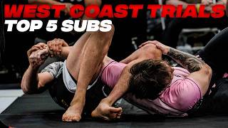 2026 Adcc West Coast Trials Top 5 Submissions On The Road To Championships