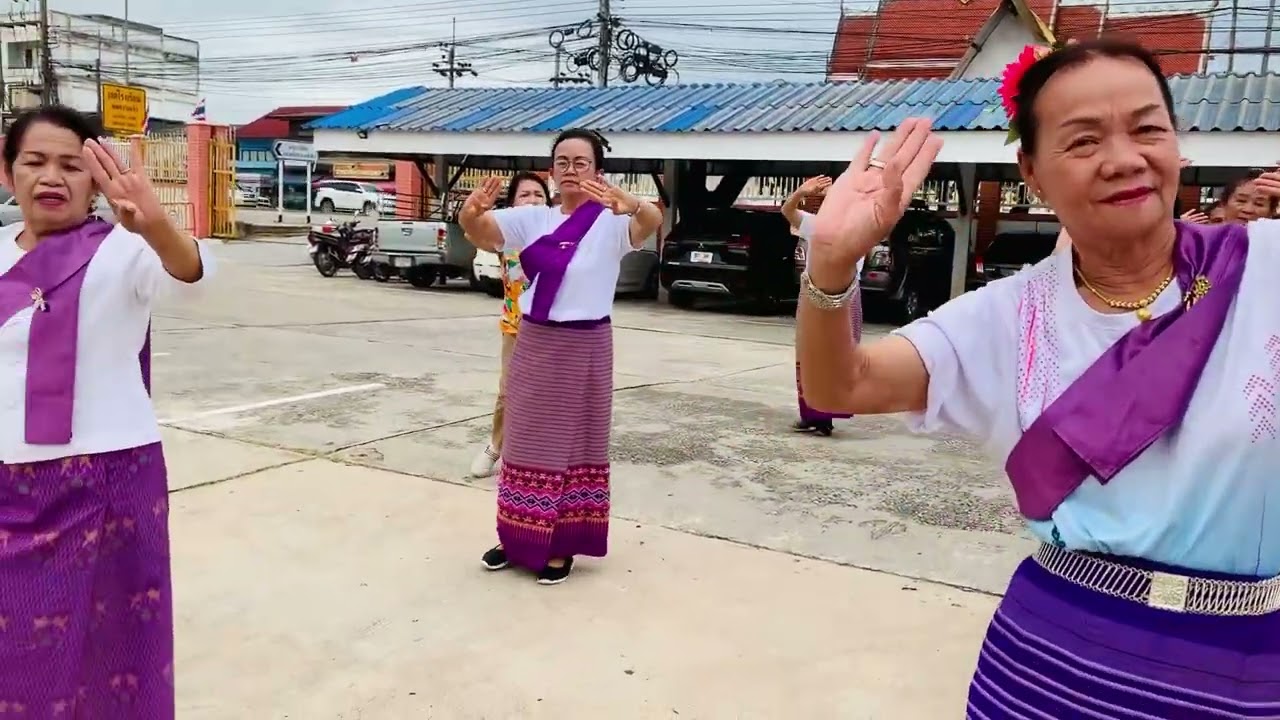 ฟ้อนตำนานเมืองเทิง โดยคณะจ่างฟ้อนเมืองเทิง 2/7/68 ณ ที่ว่าการอำเภอเทิง