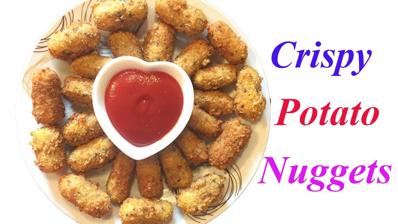 Potato Nuggets Crispy Potato Nuggets Recipe Easy & Tasty By