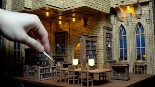 I Made The Magical Library Of Hogwarts Diorama harry Potter