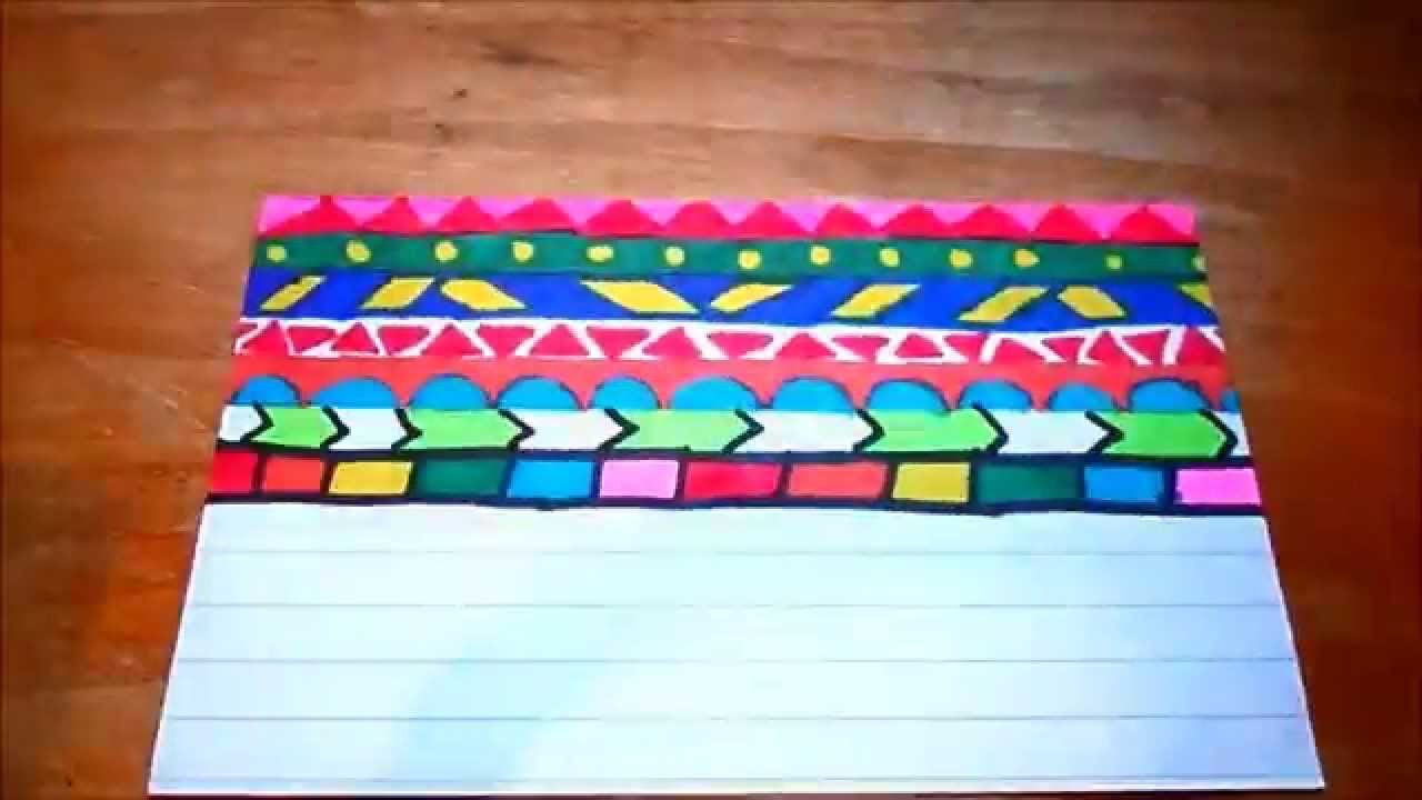 Notecard Drawings - YouTube