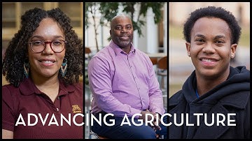 Advancing Agriculture