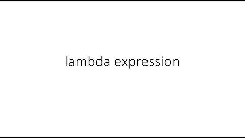 Lambda Expressions in TypeScript