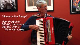 Miniatura del video ""Country" Music with Roland FR-8x Digital Accordion User Programs by Richard Noel"