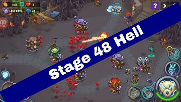 World 2 Stage 48 King of Defense TD Hell Mode | King of Defense TD Level 48 Hell | Bountiful Path