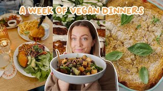 what I ate for dinner this week (SUPER delicious vegan meals)