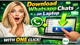 How to Export or Download WhatsApp Chats on PC/Laptop (WhatsApp Backup) screenshot 4