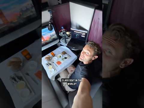 Is This the Best Business Class Seat in the World? #luxurytravel #foryou