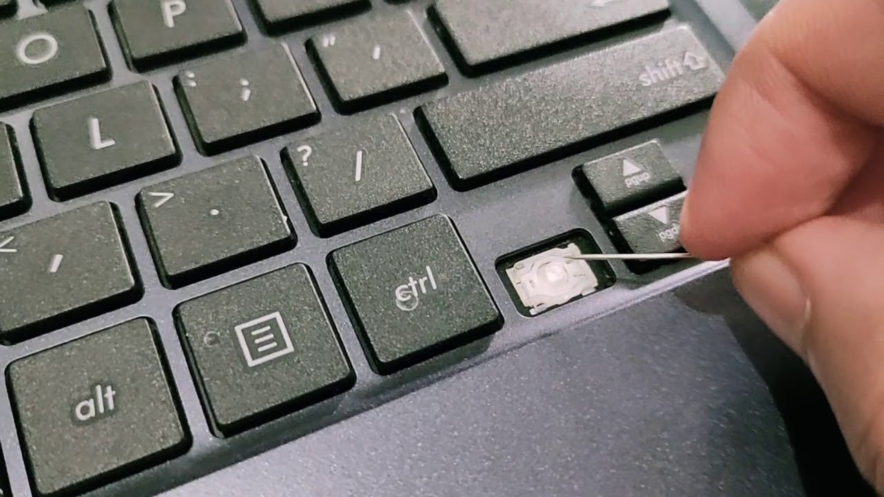 Cara Mengatasi Keyboard Yang Jalan Sendiri - YouTube