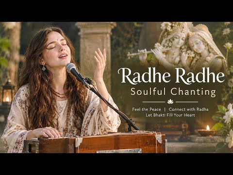 Radhe Radhe Soulful Chanting | Peaceful Krishna Bhajan | Divine Meditation Mantra