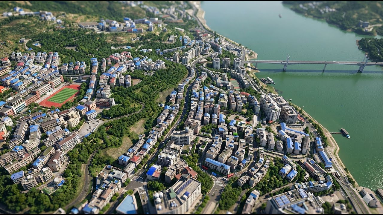 4K Drive | Climbing the Vertical City: Steep Roads & Layers of the Mountain City