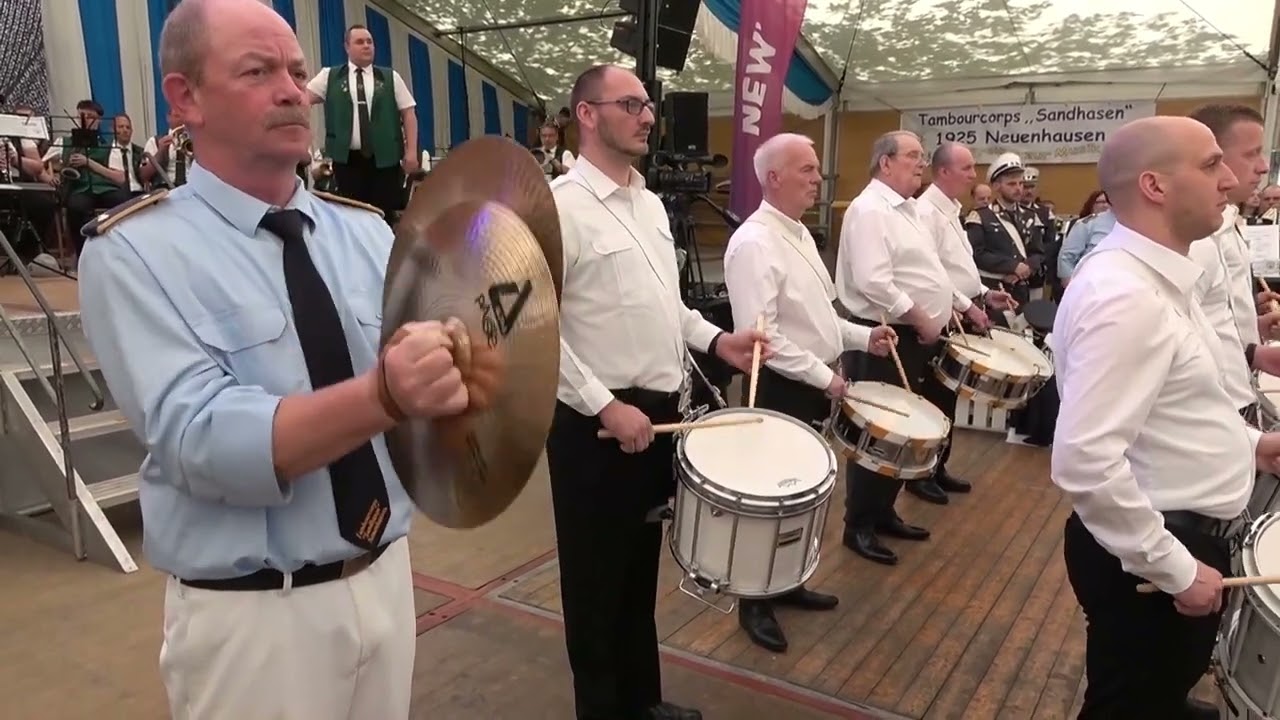 St. Triphon, ehemalige Spielkameraden, 100 Jahre Tambourcorps 