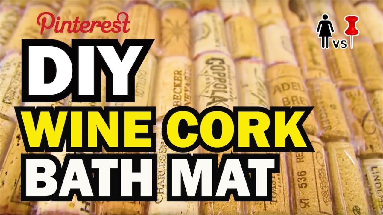 How to Make a DIY Wine Cork Bath Mat – Sustain My Craft Habit