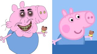 Peppa pig funny face 0.6 drawing meme
