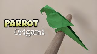 How To Make Parrot Origami | Paper Parrot | Tutorial | Paper Art | Arts & Crafts | Paper Folding