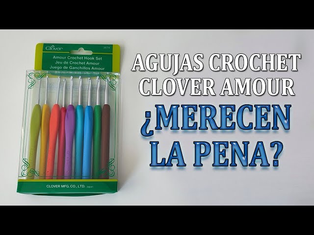 Juego Agujas Crochet Amour Clover - Mercería el hilo rojo juego agujas de  crochet