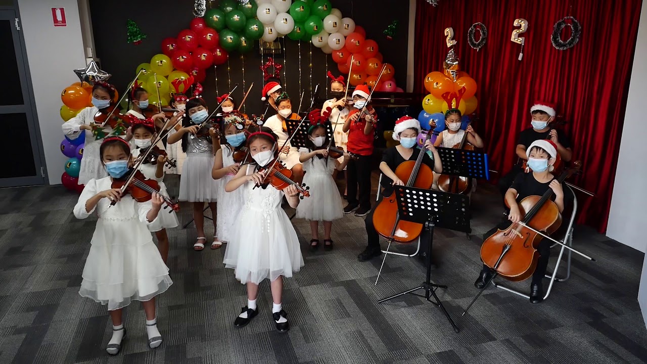 Christmas song ‘Ding Dong, Merrilyn on High’ performed our students who
