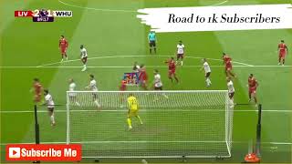 😬 Virgil van Dijk Own Goal! | Liverpool 1-1 West Ham | Premier League 2024/25 Shocker